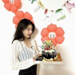 Natsuki Deguchi Instagram - 22！ たくさんのお祝いありがとうございます🩵 22もよろしくおねがいします！