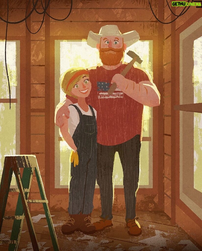 Naveen Selvanathan Instagram - “Home Town” is on of my favorite shows to watch right now. This charming couple Ben and Erin Napier take dilapidated old homes in their small town and renovate them meticulously, full of character and rustic charm. makes me feel warm and fuzzy watching it :) . . . . @scotsman.co @erinapier #hometown #erinnapier #bennapier #hgtv #illustrationartists #artistsoninstagram #instagood #laurel #naveenselvan Los Angeles, California