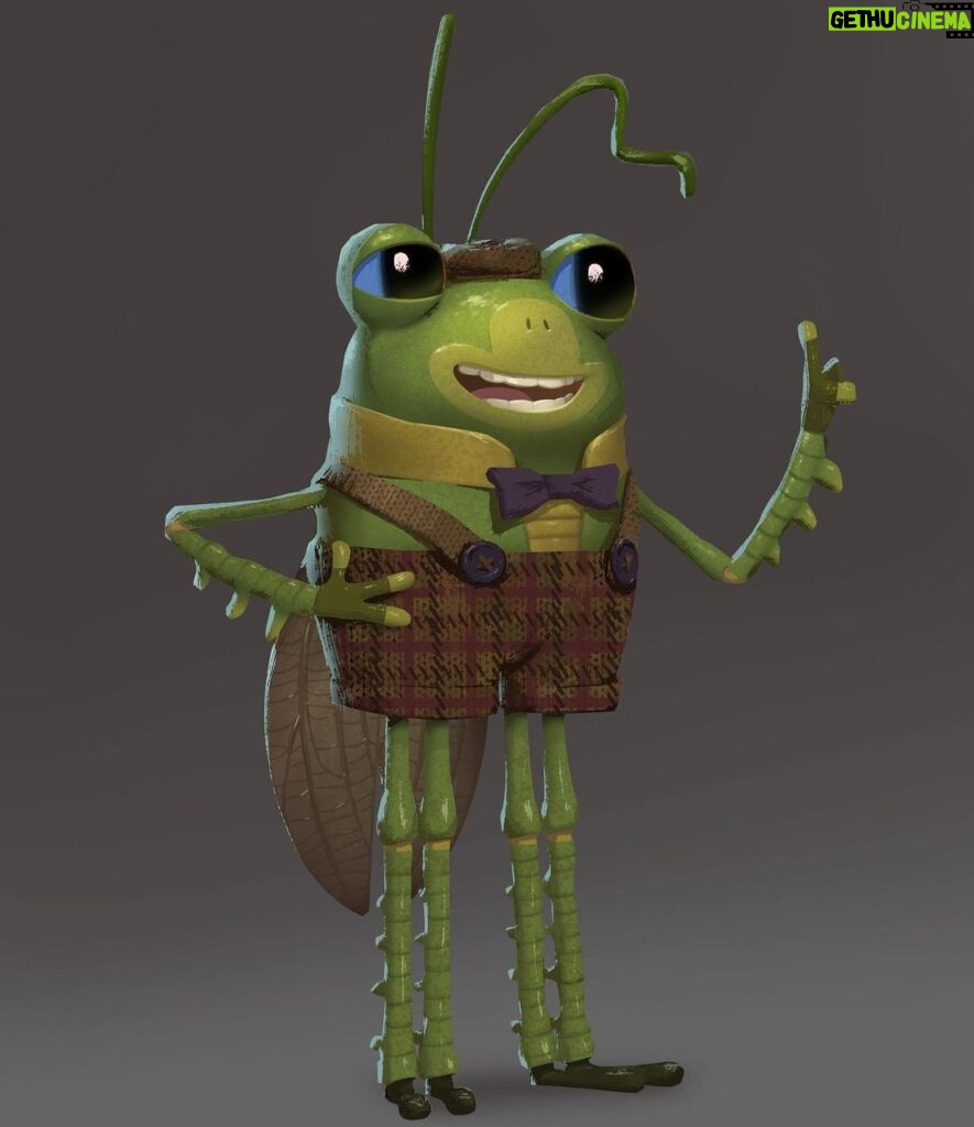 Naveen Selvanathan Instagram - The ethical bug is here to judge your character. Design by @seb_piquet painted by me. . . #pussinbootsthelastwish #pussinboots #characterdesign