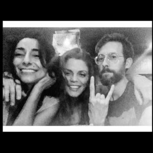 Necar Zadegan Instagram - The lone photo that survived Rob’s 40th in Nola ❤️ @robkerkovich #vanessaferlito #ncis #ncisneworleans