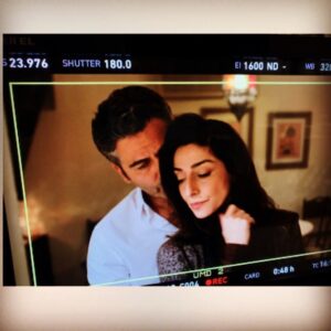 Necar Zadegan Instagram - Spies like us.... @imarminamiri and me share the frame on #ncisnola ❤️