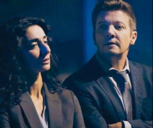 Necar Zadegan Instagram - Evelyn Foley and Mike McClusky. @jeremyrenner is a boss. 

#mayorofkingstown, next episode streams tomorrow. #paramountplus