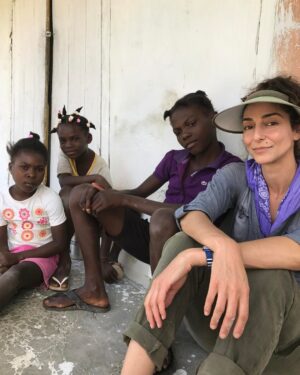Necar Zadegan Instagram - The beauty in this country, of the Haitian people, this mission and my team of trekkers has overwhelmed me. Thank you to all who donated to Buildon.org, I am inspired by this organization, their commitment and dignity and am endlessly grateful #buildonhaiti2017
