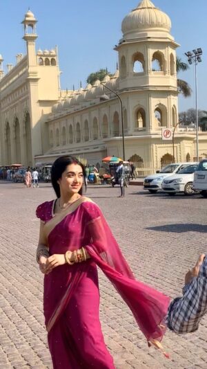 Neeharika Roy Instagram - Just to travel is boring, but to travel with a purpose is very exciting ❤️😍

#neeharikaroy #radha #showpromotion #pyaarkapehlanaamradhamohan #lucknow