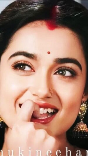 Neeharika Roy Instagram - Radha and Neeharika both jumped on the trend 💜

#neeharikaroy #radha #trending
