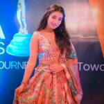 Neeharika Roy Instagram - ITA 2023⭐️ Hair - @styling_by_shraddhanarwade Outfit - @silai_bhartimittal Outfit PR - @platformcreatorsentertainment Photography - @creative_photoholic #neeharikaroy #itaawards2023 #live #dance #performance #tribute #to #ranimukherjee