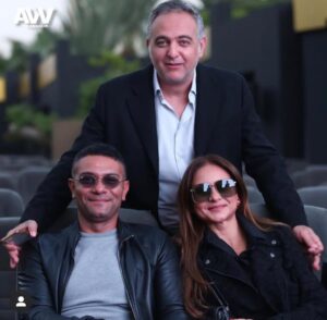 Nelly Karim Instagram - Funny moments with @asser_yassin at @ciff_official #friends #fun #movie #cairo