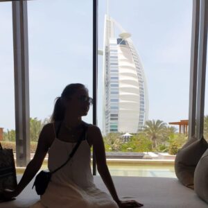 Nelly Karim Instagram - From Dubai with love ❤️ my first trip after being locked down for such a long time because of 🦠....... I finally traveled to one of my favorite  destinations , I wish I could stay more, as usual everything more than perfect , your warm hospitality made me feel home  @jumeirahalnaseem @dubai @burjkhalifa #dubai #egypt # @malloftheemirates