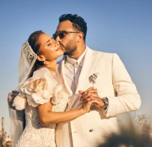 Nelly Karim Instagram - We would like to thank everyone for making this day special and unique  thanks for all the warm wishes this weddings vibes were amazing❤️❤️❤️ @thelemontreeandco @yasmine.yeya @abdallahelrefaeii @krissbeautysalons @sherifmokhtar_ph @ingie_elmor @ramyashourr