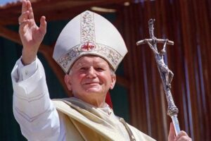 Newt Gingrich Instagram - @callygingrich Today we celebrate the feast day of Saint John Paul II and the anniversary of the inauguration of his pontificate. Serving as Pope from 1978-2005, Saint John Paul II worked to defend and protect human dignity.