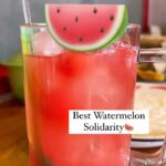 Nia Dinata Instagram – Best Watermelon Solidarity Drink🍉 Baru buka @warungnyatjobian dengan es Semangka Segar Bikin Tegar! Lokasinya di Kemang Utara, tiap hari kerja ku makan di sana, hari ini take away dulu. Bukan endorsan ya ini, makanan enak, sehat, bersih berkualitas patut didukung! #watermelon #kemang