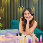 Nia Sharma Instagram - Elevate your skincare game with me! Dive into luxury skincare with Suroskie’s Rose Petals Melt Cleanser, Rose Glass Face Serum, and Hydration Moisturizer. Elevate your beauty game and glow like never before! @suroskiebeauty PR - @madgroupdigital #LuxurySkincare #RadiantBeauty #KBeauty #Suroskie #SuroskieSkincare