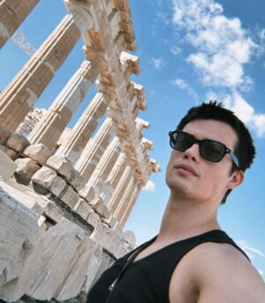 Nicholas Galitzine Instagram - I let my parents come on holiday with me