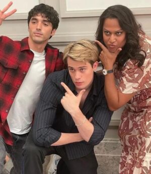 Nicholas Galitzine Instagram - Waving goodbye to another year 👋🏼 thanks for the birthday wishes, if only I could fit all the people who made it a special year in these 10 photos x