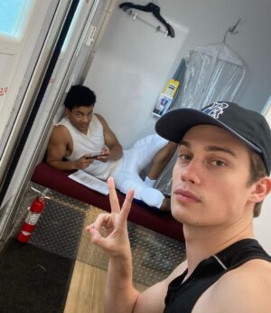Nicholas Galitzine Instagram - Waving goodbye to another year 👋🏼 thanks for the birthday wishes, if only I could fit all the people who made it a special year in these 10 photos x