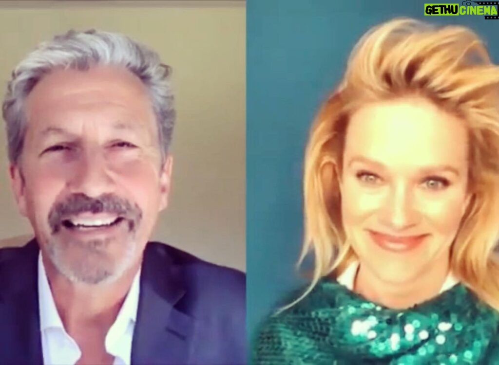 Nicholle Tom Instagram - God I love my Tv Dad!!!@charlesshaughnessy —check out our #PandemicPerformance of #TheNanny pilot—#StayHome #BuySeedsNotGuns #StaySafe #VirtualHugs