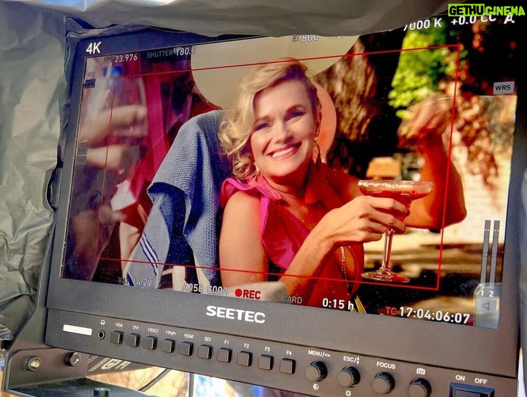 Nicholle Tom Instagram - Killer time working with all these whimsical feline’s & fella’s. An absolute pleasure! Can’t wait to see the magical, manic, madness, manifest on the big screen! #CultClassic #WhatTheCatSawStaysWhatTheCatSaw #Margaritas #RasberryPuree #PoolsideMargs #ThatsAWrap #AileenWurnos #SerialKillerParty #AlliterationLover