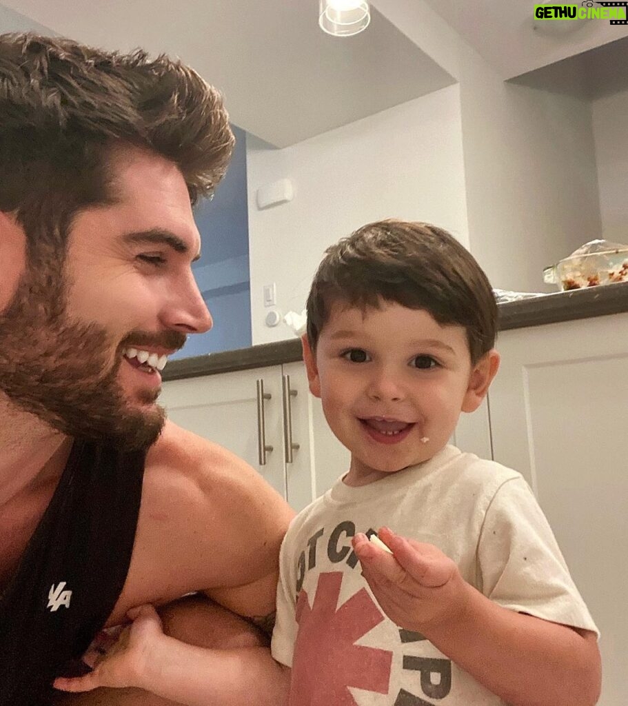 Nick Bateman Instagram - One of us woke up at 4am and had a mosh pit in the crib. Burlington, Ontario