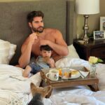 Nick Bateman Instagram – How a 21 month old made breakfast in bed for his old man ill never know… Happy Fathers Day to all the great dads out there 👊🏼 Los Angeles Mountains
