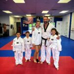 Nick Groff Instagram - Took my kids to @utkdorg in Pelham, NH…where I learned as a kid! My old stomping ground. All the kids had a great time and did incredible!! Teaching our next generation self defense and focused energy ❤️ #taekwondo #grofffamily @tessagroff_ Thank you to the United Tae Kwon Do, Inc. for opening your doors for us! If in the area stop by and checkout the location for classes! Have a great weekend!