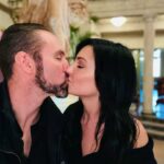 Nick Groff Instagram – Kiss the one you #love Happy New Year!! #2024 is going to be amazing!! #newyear Sending you all positive energy!! @tessagroff_