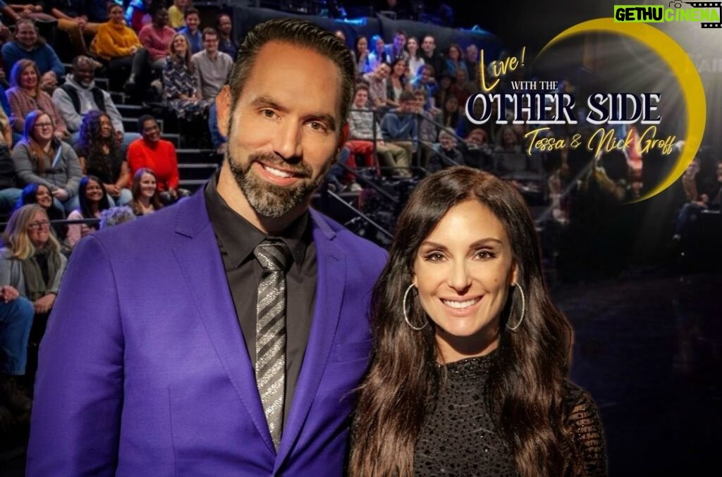 Nick Groff Instagram - Great news! “LIVE with the Other Side” is a go!! Stay tuned for 2024 dates to be a part of the live audience! THANK YOU EVERYONE for all the support! ❤️