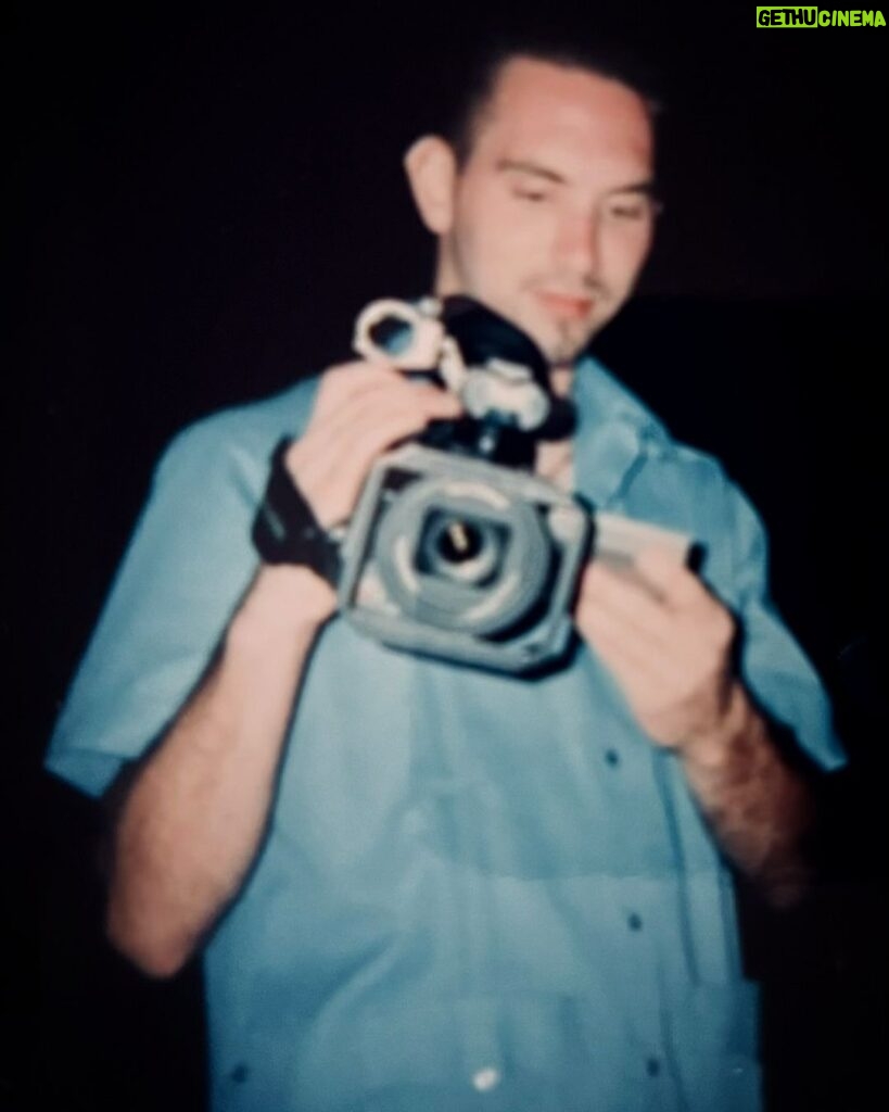 Nick Groff Instagram - Picture flashback to 2003 when I bought my first digital video camera to start filming my projects with! What a journey & learning experience it has been so far! #film #filmmaking #create #passion #video