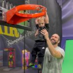 Nick Groff Instagram – Luciano slam dunk! #baby #babyboy #jump #mybaby #fyp #viral
