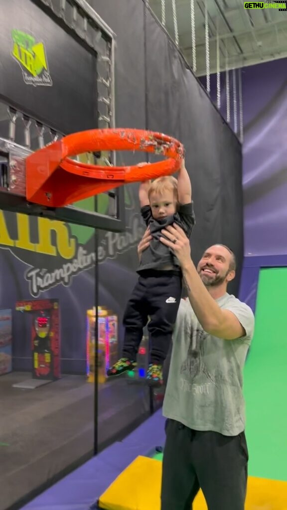 Nick Groff Instagram - Luciano slam dunk! #baby #babyboy #jump #mybaby #fyp #viral