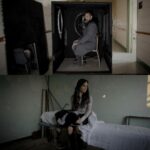 Nick Groff Instagram - Pushing the boundaries with some incredible experiments in the #haunted Rolling Hills Asylum!