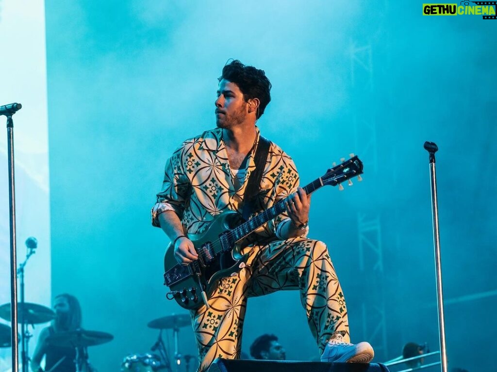 Nick Jonas Instagram - Nothing better than kicking off 2024 with our first @jonasbrothers show ever in India at @lollaindia. This show was a special one for me in so many different ways. Thank you to everyone for coming out.
