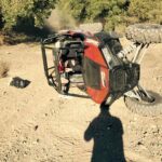 Nick Zano Instagram - #tbt @channingtatum sent me this yesterday when I was at work, tired from an already long week and it brought up so many stories of a (could have been A LOT worse) spill we had on a machine that prides itself on staying upright. I'm sharing this to encourage you to reach out to a friend and share an old, fun memory with them... we all could use a flood of previous fun times pumping through our brains and it's nice to let someone know you're thinking of them. EDITORS NOTE: **The second this machine stopped toppling over Chan immediately crawled out, grabbed his phone and proceeded to snap pics of me dangling in the driver seat #friendship ** Ojai, California