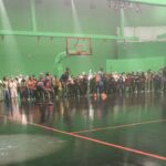 Nicole Kornet Instagram - Playing basketball like a snake is not as sexy as the big screen portrays. Myself in a mocap suit is here to prove it. #WhiteMamba Warner Bros. Studios