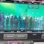 Nicole Kornet Instagram - Playing basketball like a snake is not as sexy as the big screen portrays. Myself in a mocap suit is here to prove it. #WhiteMamba Warner Bros. Studios