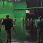 Nicole Kornet Instagram - Playing basketball like a snake is not as sexy as the big screen portrays. Myself in a mocap suit is here to prove it. #WhiteMamba Warner Bros. Studios