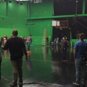 Nicole Kornet Instagram - Playing basketball like a snake is not as sexy as the big screen portrays. Myself in a mocap suit is here to prove it. #WhiteMamba