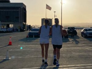 Nicole Kornet Instagram - Heather & Heidi take on the @bigshotseries premiere.