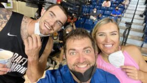 Nicole Kornet Instagram - I’ve always loved the entertainment industry. Sure, Blake Lively may be a big reason for that, but how does a little ole bball player from Lexington, KY break in?? “Hustle” was my first behind-the-scenes gig working as a basketball coordinator. Some highlights? I got to cast my dad as the Head Coach of the Boston Celtics. I got to meet my best friend, Oliver, and explore the city of Philly for 8 months together. I got to cast an awesome group of basketball players from across the country who had their dreams come true playing under Coach Sandler. This little ole bball player from Lexington even got thrown a line. Making movies is no cake walk, but it’s my dream job, and I will continually be thankful for the gift that was UCLA, the game of basketball, and…yeah I’ll say it…Blake Lively.