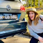 Nicole da Silva Instagram - When you’re a tad excited about the fact you have 4 mufflers 🏎 Thanks for my race car @altovolkswagennorthshore ❤️#vwgolfr #vwperformance #performancecars #vwfamily 📸 @sasd_photography