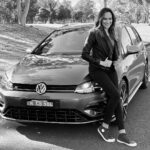 Nicole da Silva Instagram - Looks like Clark Kent, flies like Superman. Sunday drives brought to you by @altovolkswagennorthshore 🏎 🏁 #vwgolfr #vwperformance #vwfamily 📸 @sasd_photography