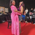 Nikhita Gandhi Instagram - High Hukku Gang! #king #highhukku #bts #shooting📷 #musicvideo #behindthescenes #newlife #gang Stylist: @sharanya_chandna Assistants: @nupshah23 @styleby_kbirari @fanaanofficial