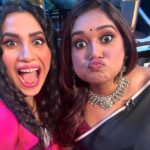 Nikhita Gandhi Instagram - Had the most fun on the sets of #Dadagiri with such talented and renouned artists! Catch us on Dadagiri on Zee Bangla! (Repeats today as well❣️) #dadagiri #zeebangla