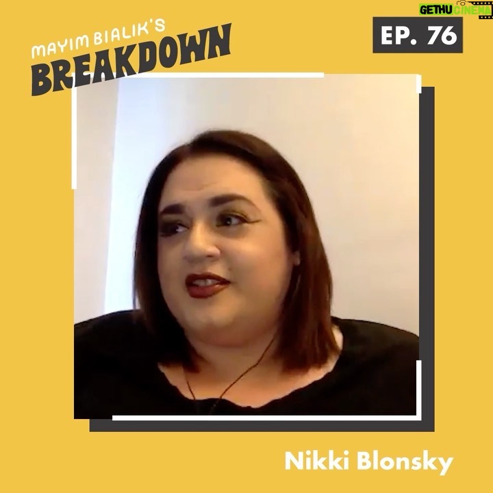 Nikki Blonsky Instagram - #ICYMI: We talk to Nikki Blonsky about “Hairspray," body image stigma, her coming out journey, and how her self-confidence has grown over time. Head over to the ▶ #LinkInBio right now and get to know the fun and fantastic @nikkiblonsky! 🧠💥#BialikBreakdown #NikkiBlonsky #bodyimage #confidence #comingout #LGBTQ