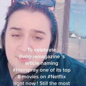 Nikki Blonsky Instagram - To celebrate @voguemagazine ‘s list of most watched movies right now on @netflix ! Hairspray is on the list of 8 most watched movies around the world on Netflix! Thank you all so much! We are so lucky to have such amazing supporters as you! Here’s a little “you can’t stop the beat” from my backyard 😂 enjoy!!! @tiktok