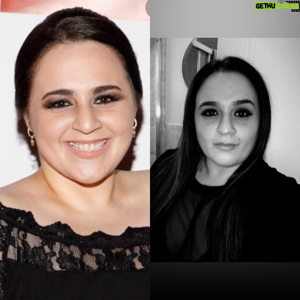 Nikki Blonsky Instagram - Ok I bought into the whole 10 year thing. The left is 2009 and the right is last month. I don’t know how much has changed but I know my heart has gotten stronger and I’m really learning to enjoy the skin I’m in. We only get one shot at life make it count and make it a good one. #tenyearchallenge