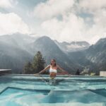 Nikol Švantnerová Instagram – Time for relax🤍 #dreamplace #nowordsneeded Hotel Chalet al Foss