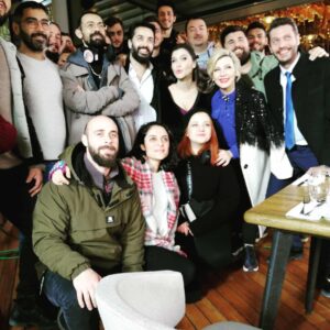 Nilgün Türksever Instagram - İyi ki doğdun Bünyamin 💜ve canım ekip herkesin başına sizden gelsin.