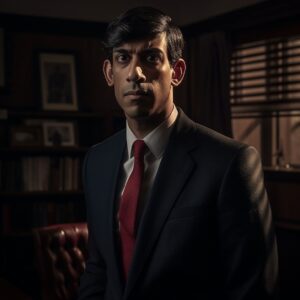 Nima Akbarpour Instagram - These images, created by #Midjourney #AI, depicts a parallel world where @RishiSunakMP is the leader of the #LabourParty, and @KeirStarmer leads the #ConservativeParty.