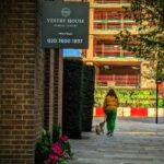 Nima Akbarpour Instagram - Chasing the sunbeams of #spring on a gorgeous afternoon in #London. A young lady and her furry companion marching in the warm sunshine. #SpringVibes #CityVibes #SpringFeels #DogWalkers #LondonLife Vestry House Museum