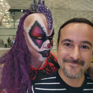 Nina Flowers Instagram - I feel accomplished after this weekend. Both events were successful ones so I'm coming home happy for that.
Thank you Gary Santis for another spectacular Halloween party. It was EPIC. A shout out to my dear Alex Infiti, who took care of me all night and drove me everywhere during my stay. Gracias Cachita💙I love you, Ft Lauderdale. Until next time😘💙Happy Halloween🎃